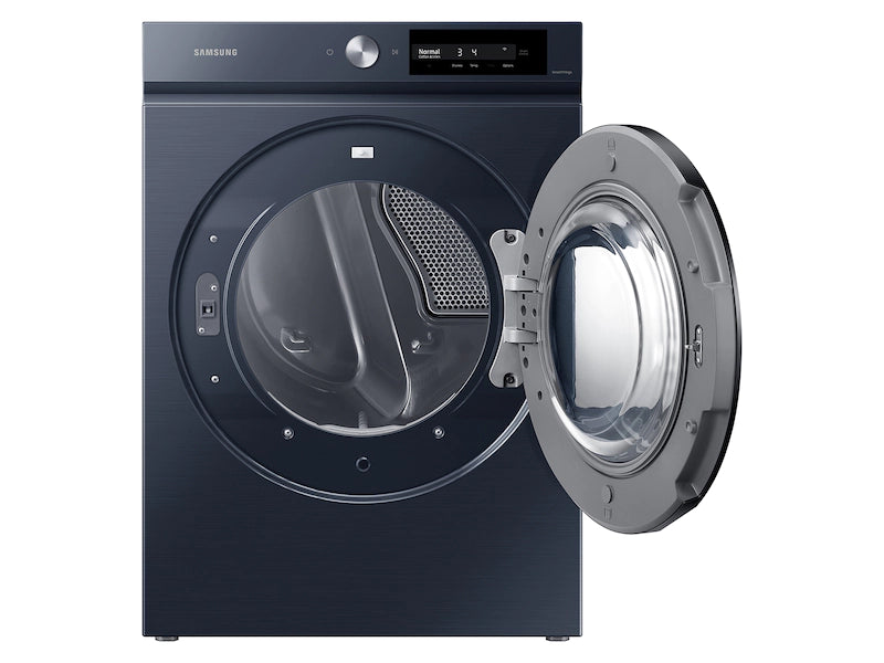 Samsung DVG46BB6700DA3 Bespoke 7.5 Cu. Ft. Large Capacity Gas Dryer With Super Speed Dry And Ai Smart Dial In Brushed Navy