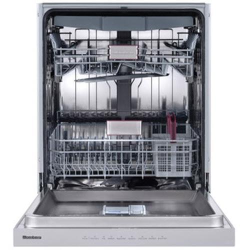 Blomberg Appliances DWT52800SSIH New! 24In Dishwasher Ss W/ 3Rd Rack, Integrated Handle 45Dba Front Control 8 Cycle, Active Vent Drying