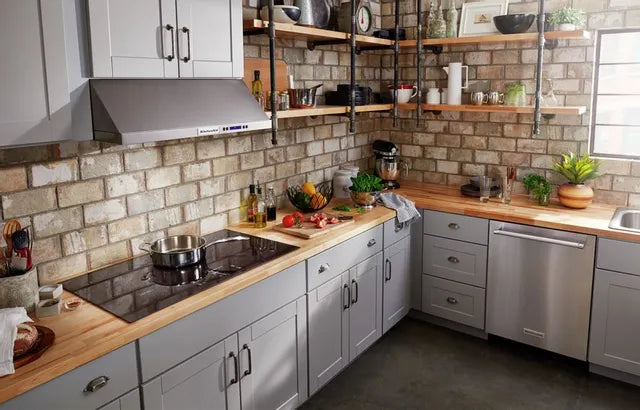 Kitchenaid KCES956KBL 36" Electric Cooktop With 5 Elements And Touch-Activated Controls