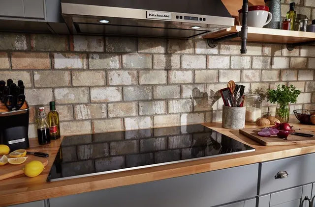 Kitchenaid KCES956KSS 36" Electric Cooktop With 5 Elements And Touch-Activated Controls