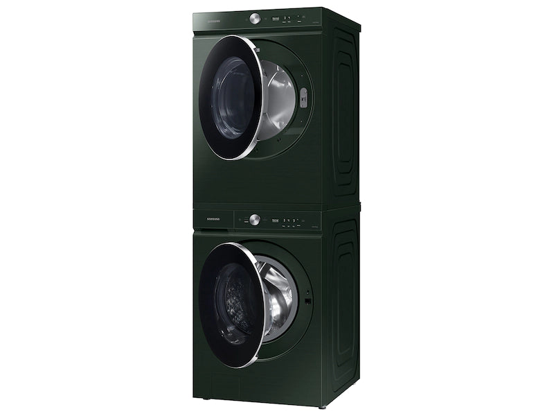 Samsung WF53BB8900AGUS Bespoke 5.3 Cu. Ft. Ultra Capacity Front Load Washer With Ai Optiwash&#8482; And Auto Dispense In Forest Green