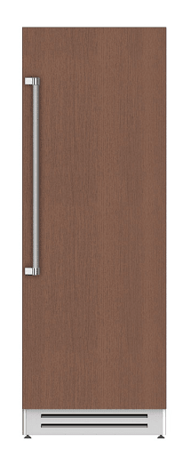 Hestan KFCL30OV 30" Column Freezer - Left Hinge - Custom Wood Panel Ready