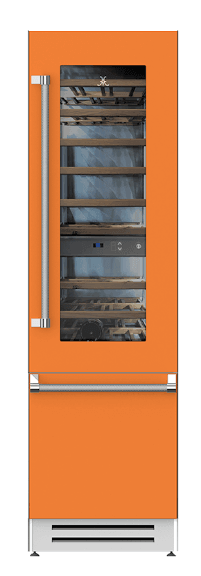 Hestan KRWR24OR 24" Wine Refrigerator - Right Hinge - Orange / Citra