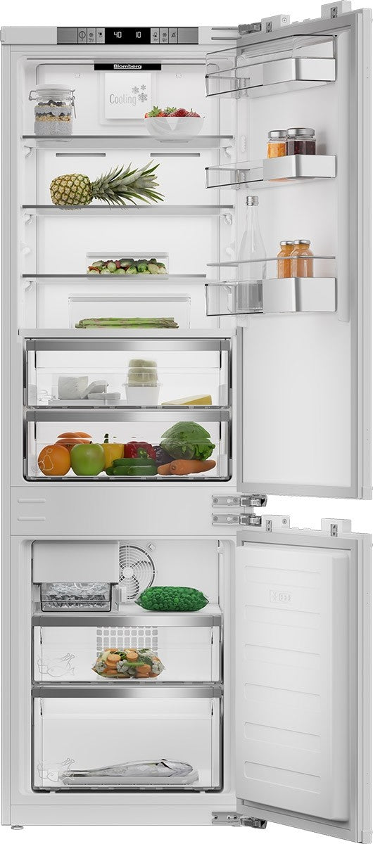 Blomberg Appliances BRFB1052FFBI2 22In 10.5 Cuft Fully Integrated Fridge With Auto Ice Maker