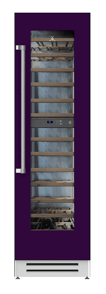 Hestan KWCL24PP 24" Wine Cellar - Leftt Hinge - Purple / Lush