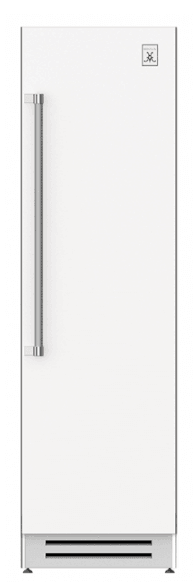 Hestan KFCL24WH 24" Column Freezer - Right Hinge - White / Froth