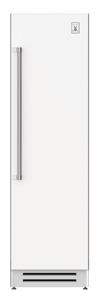 Hestan KFCR24WH 24" Column Freezer - Right Hinge - White / Froth