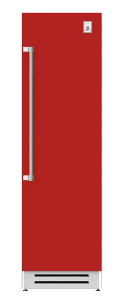 Hestan KRCR24RD 24" Column Refrigerator - Right Hinge - Red / Matador