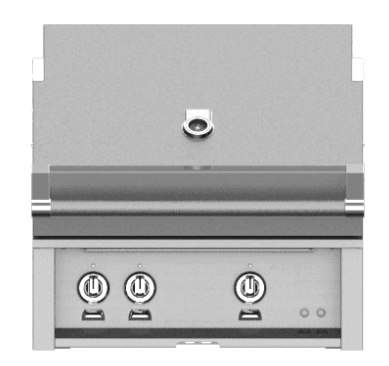 Hestan GSBR30NGWH Hestan 30" Natural Gas Built In Grill Gsbr30 - White (Custom Color: Froth)