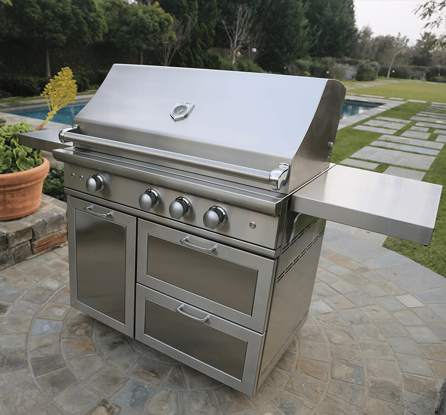 Caliber Appliances CGP42C 42" Caliber Crossflame Pro Grill Carts