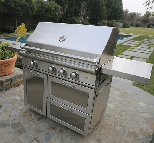 Caliber Appliances CGP42C 42" Caliber Crossflame Pro Grill Carts