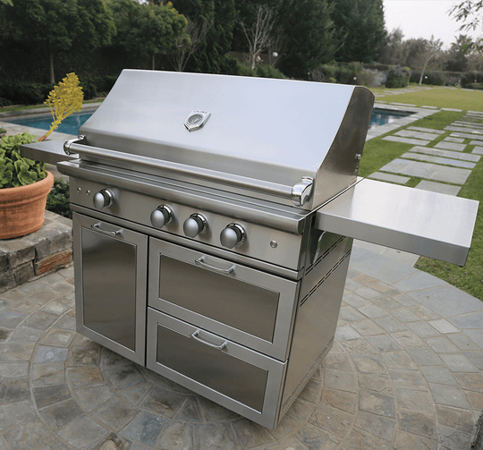 Caliber Appliances CGP42C 42" Caliber Crossflame Pro Grill Carts