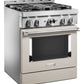 Kitchenaid KFGC500JMH Kitchenaid® 30'' Smart Commercial-Style Gas Range With 4 Burners - Milkshake