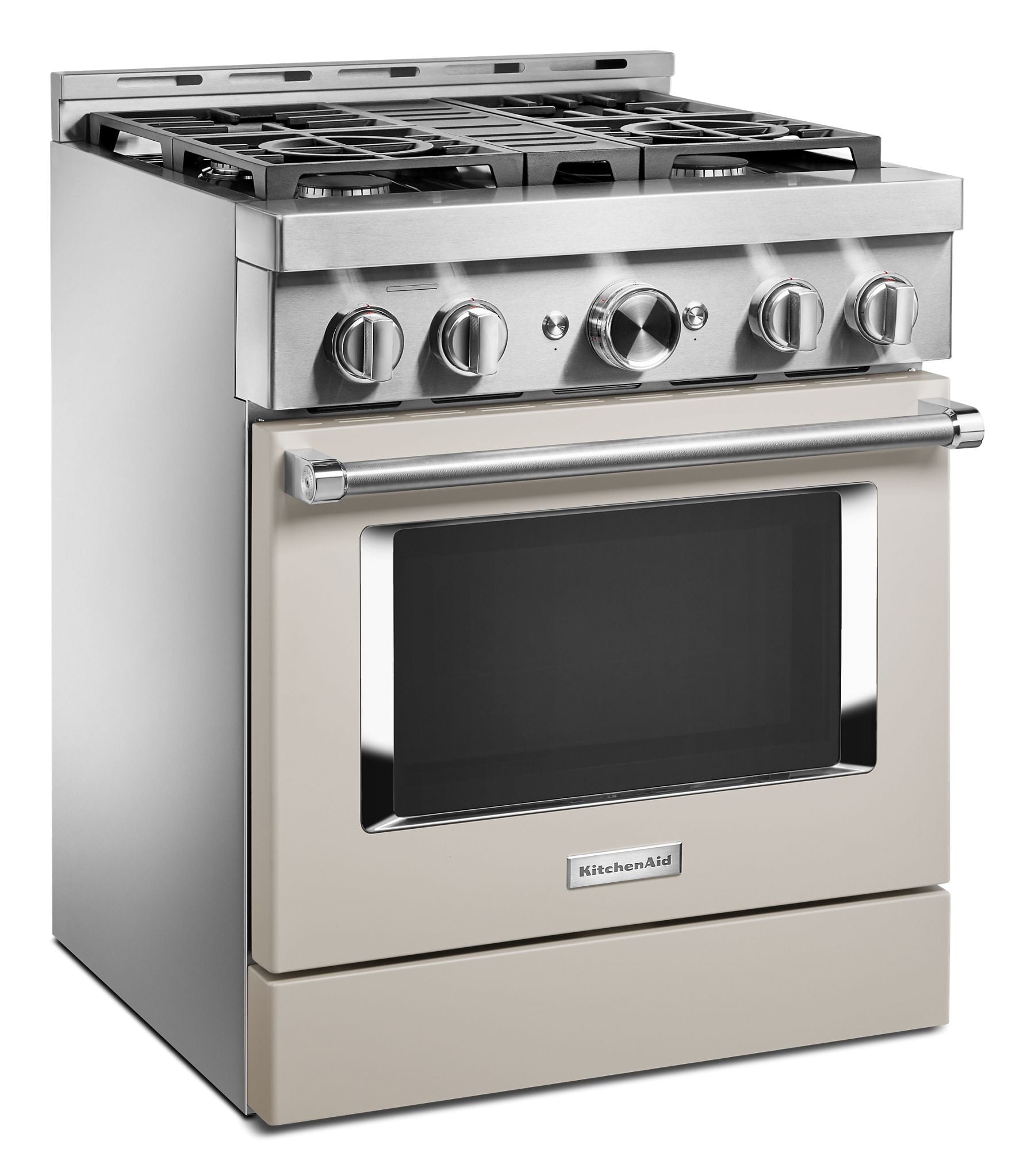 Kitchenaid KFGC500JMH Kitchenaid® 30'' Smart Commercial-Style Gas Range With 4 Burners - Milkshake