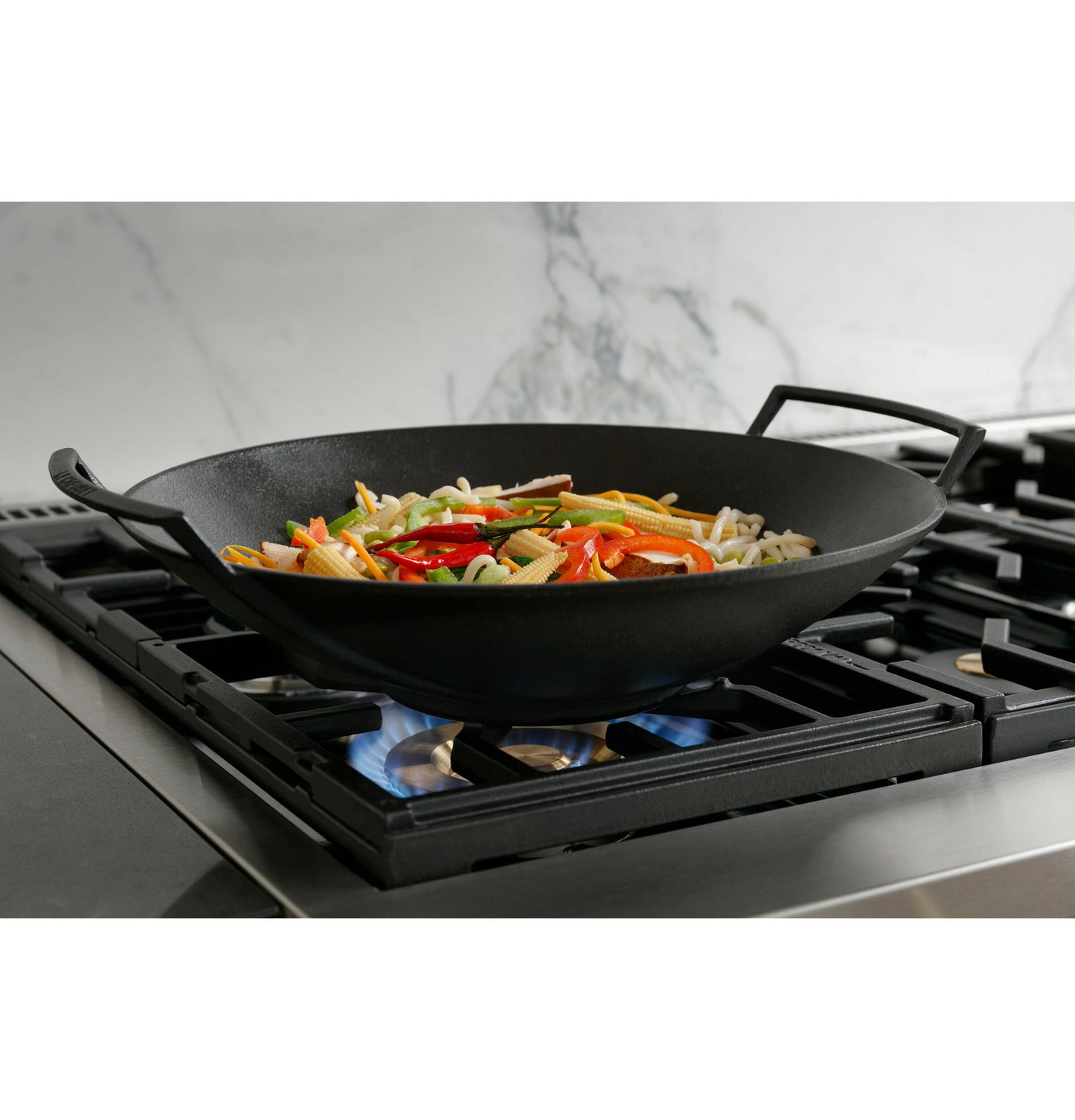 Monogram ZGP486NDTSS Monogram 48" All Gas Professional Range With 6 Burners And Griddle (Natural Gas)
