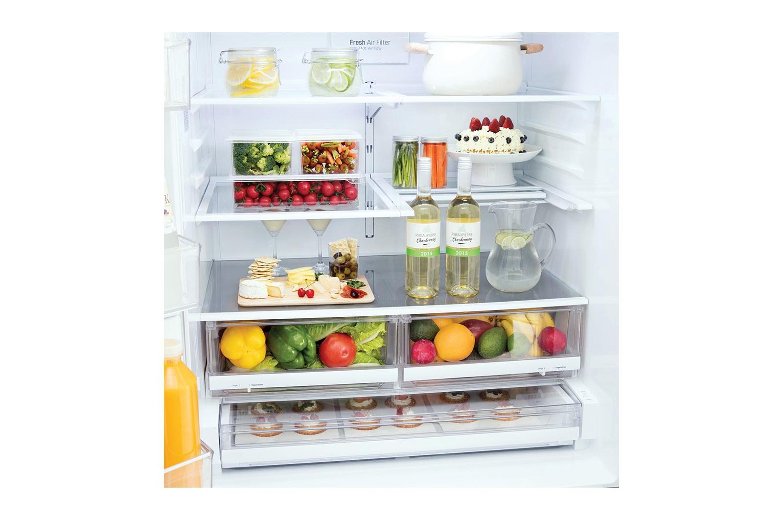 LRFWS2906D LG Appliances 29 cu ft. French Door Refrigerator with