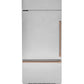 Cafe CDB36LP2PS1 Café™ 21.3 Cu. Ft. Built-In Bottom-Freezer Refrigerator
