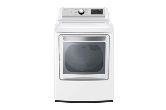 Lg DLG7401WE 7.3 Cu. Ft. Ultra Large Capacity Smart Wi-Fi Enabled Rear Control Gas Dryer With Easyload™ Door