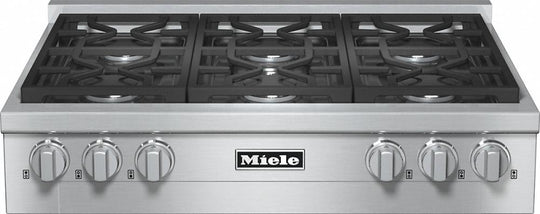Miele KMR11341G Kmr 1134-1 G Rangetop With 6 Burners For Professional Applications - Natural Gas