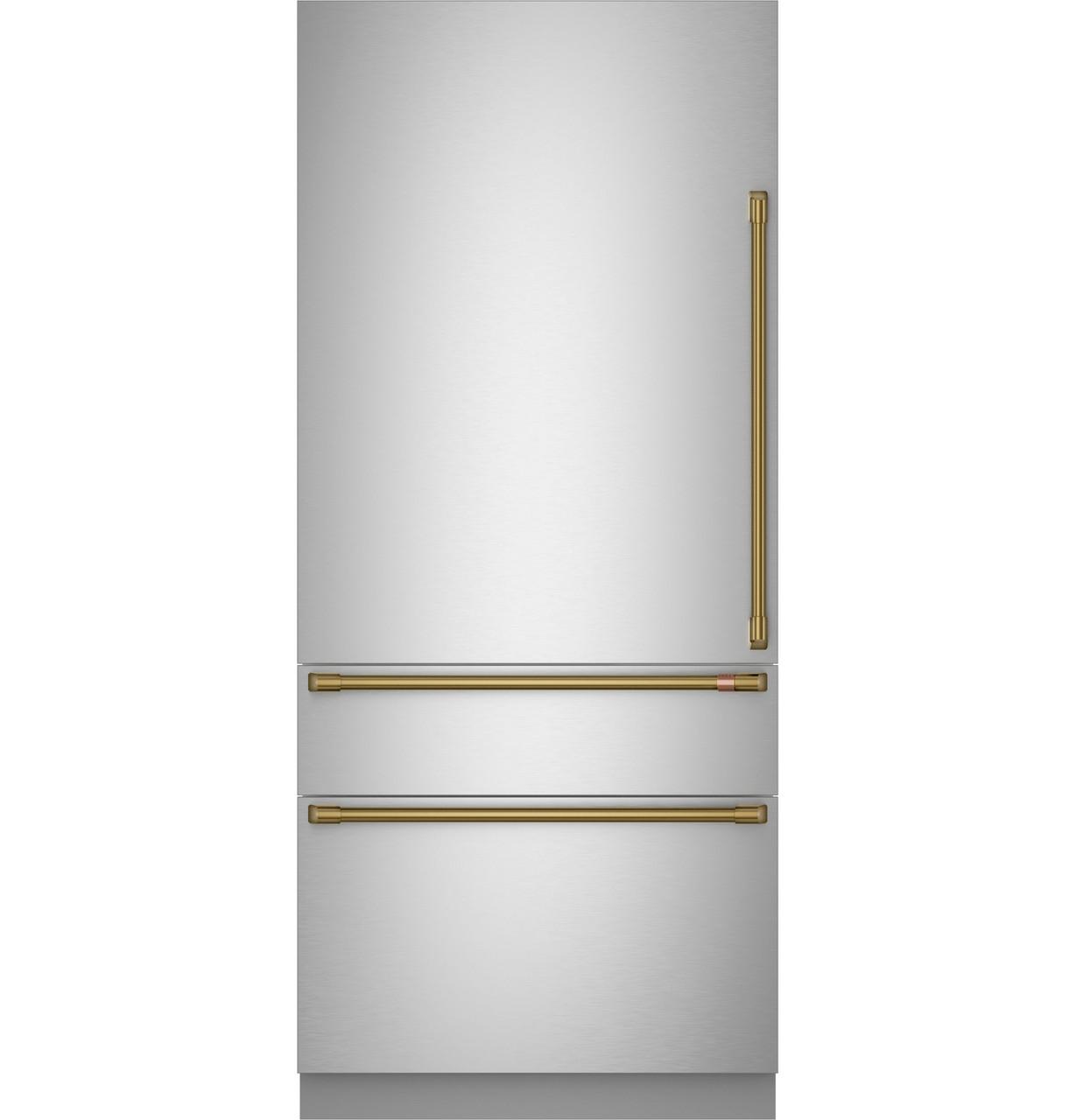Cafe CIC36LP2VS1 Café™ 36" Integrated Bottom-Freezer Refrigerator