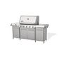 Weber 1500092 Summit® Gc38 S Grill Center (Natural Gas) - Stainless Steel