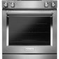 Kitchenaid KSEG950ESS 30-Inch 4-Element Electric Downdraft Slide-In Range - Stainless Steel