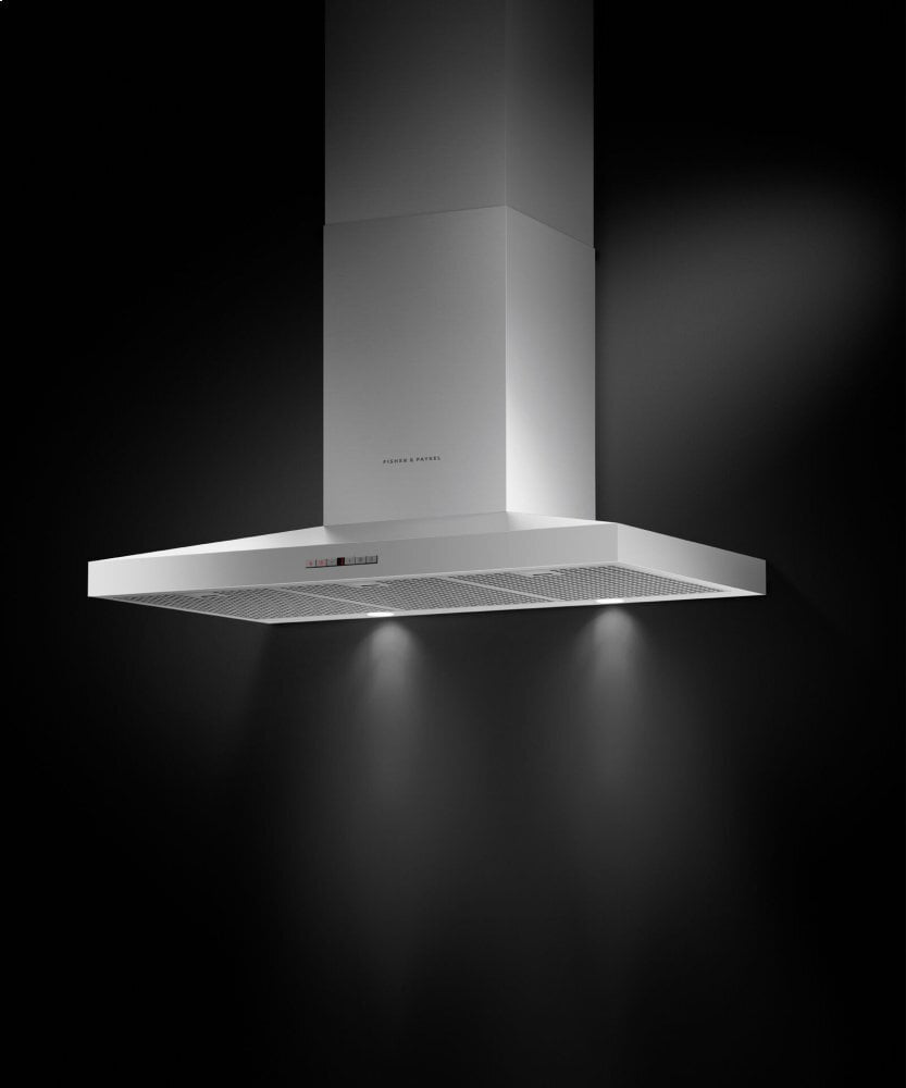Fisher & Paykel HC36PHTX1N Wall Range Hood, 36", Pyramid Chimney