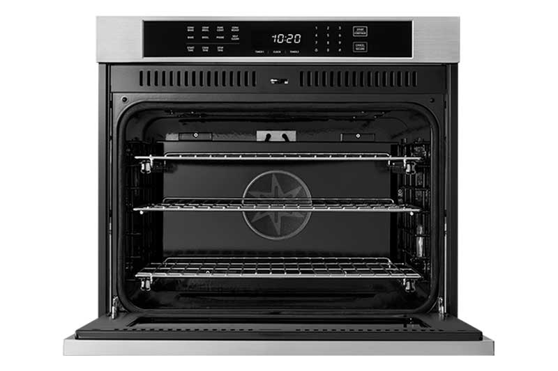 Dacor HWO127FS 27" Single Wall Oven, Silver Stainless Steel With Flush Handle