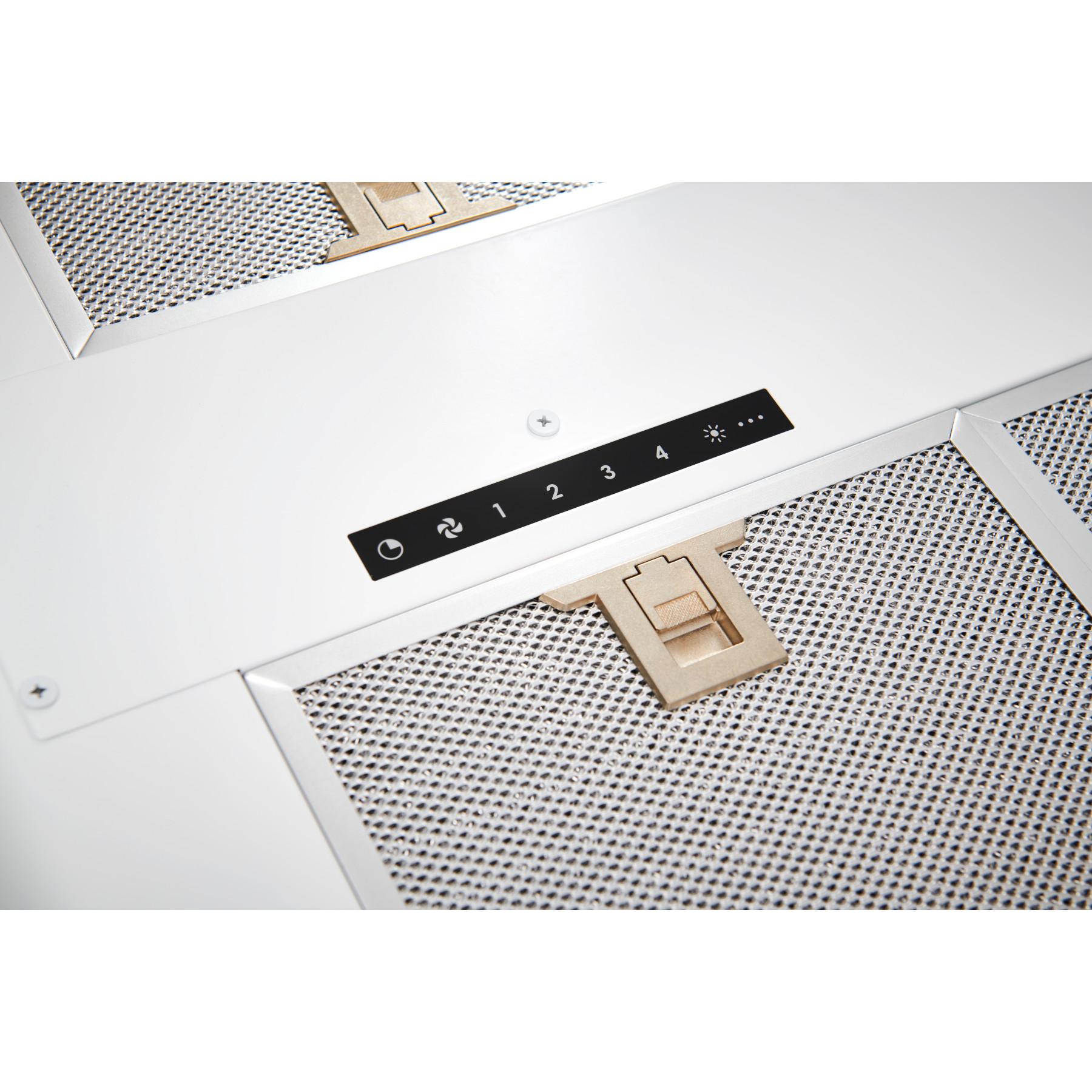 Best Range Hoods HBC143EWH 43-Inch White Ceiling Mounted Range Hood With Led Light, Choice Of Blowers Sold Separately (Hbc1 Series)