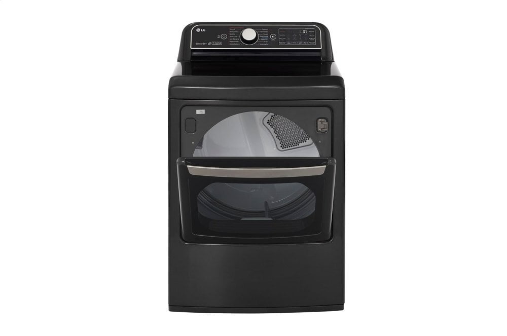 Lg DLEX7900BE 7.3 Cu.Ft. Smart Wi-Fi Enabled Electric Dryer With Turbosteam&#8482;