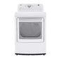 Lg DLE7150W 7.3 Cu. Ft. Ultra Large Capacity Electric Dryer With Sensor Dry Technology