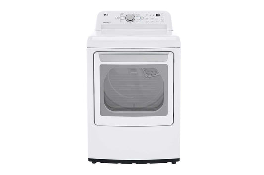 Lg DLE7150W 7.3 Cu. Ft. Ultra Large Capacity Electric Dryer With Sensor Dry Technology