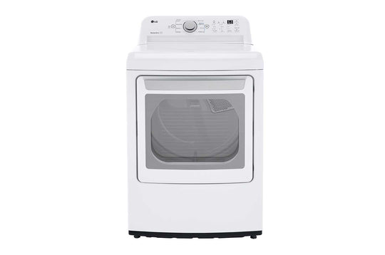 Lg DLE7150W 7.3 Cu. Ft. Ultra Large Capacity Electric Dryer With Sensor Dry Technology