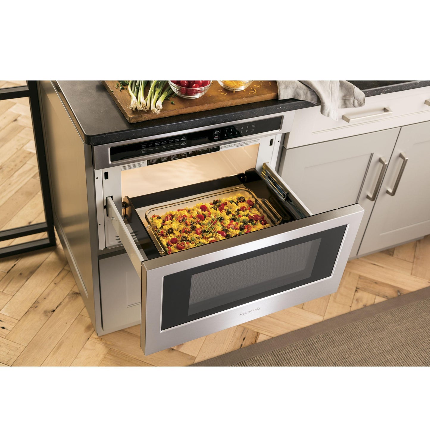 Monogram ZWL1126SJSS Monogram 1.2 Cu. Ft. Drawer Microwave