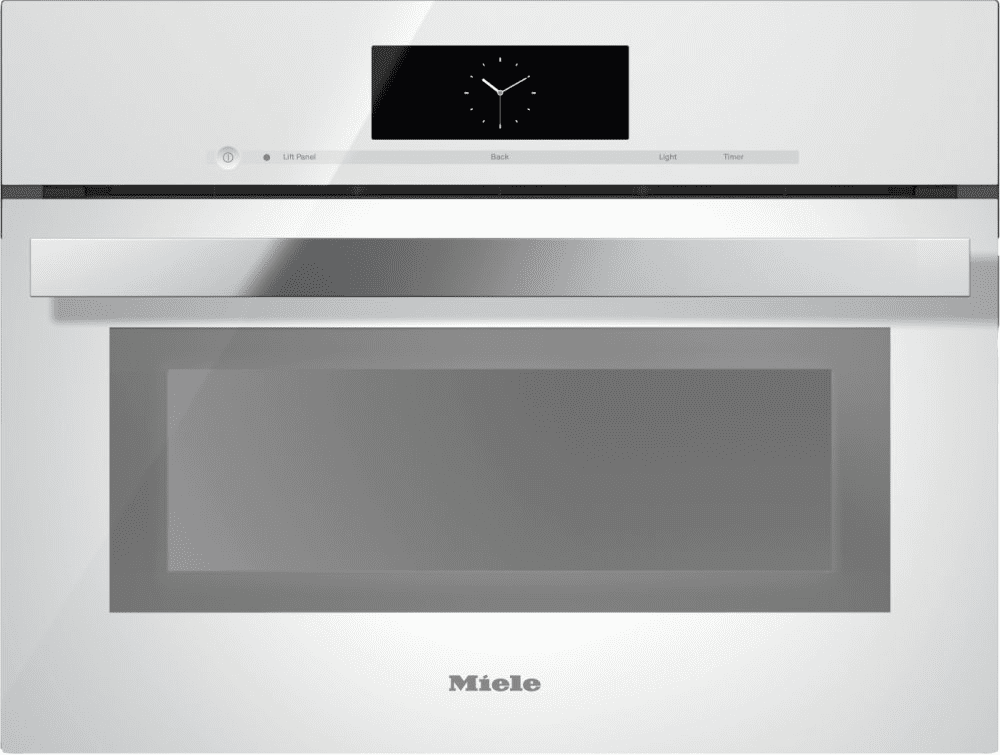 Miele DGC68001 White - Steam Oven With Full-Fledged Oven Function And Xl Cavity Combines Two Cooking Techniques - Steam And Convection.