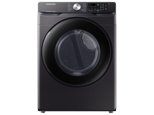 Samsung DVG51CG8000V 7.5 Cu. Ft. Smart Gas Dryer With Sensor Dry In Brushed Black