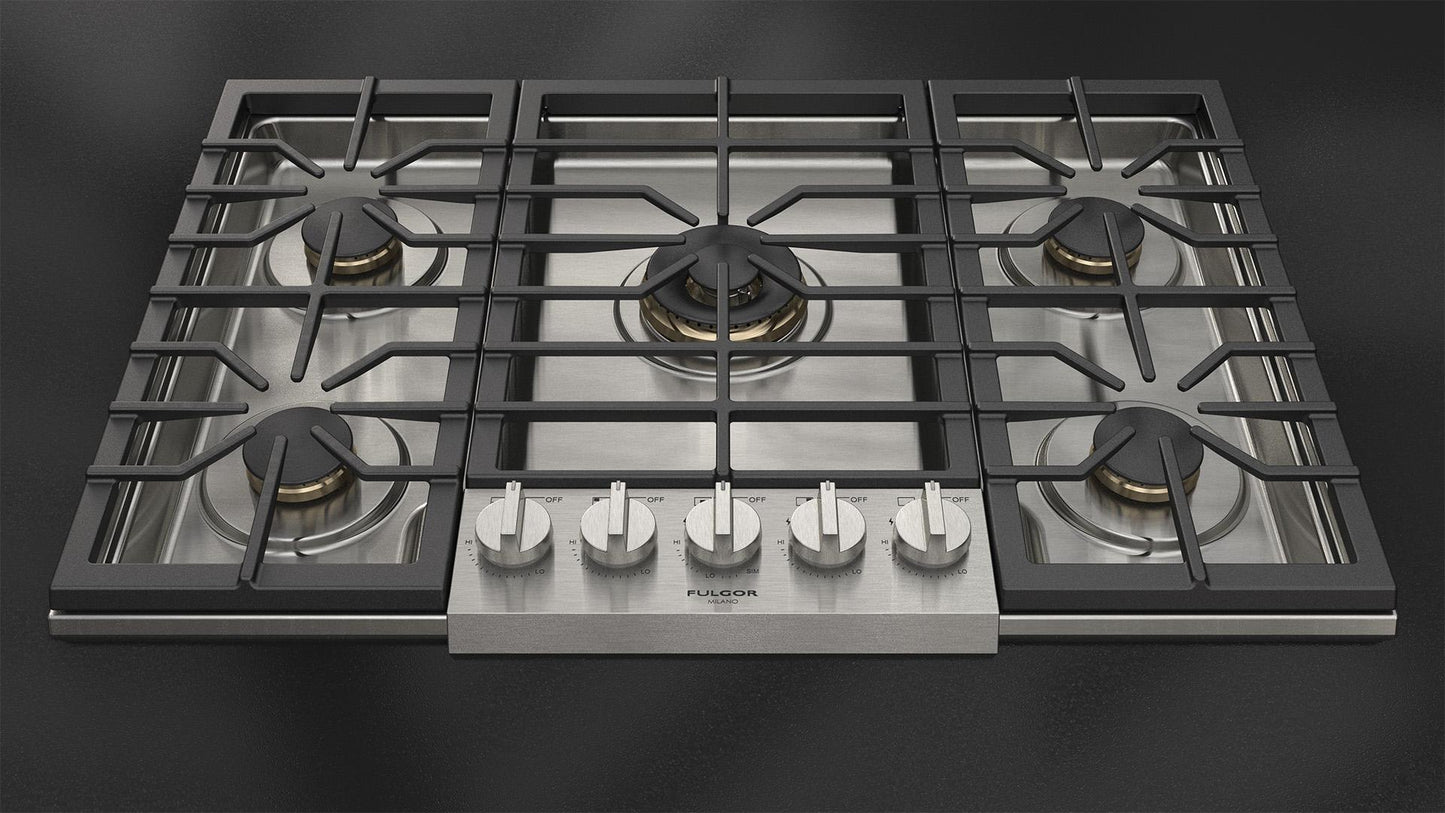 Fulgor Milano F6PGK305S2 30" Pro Gas Cooktop