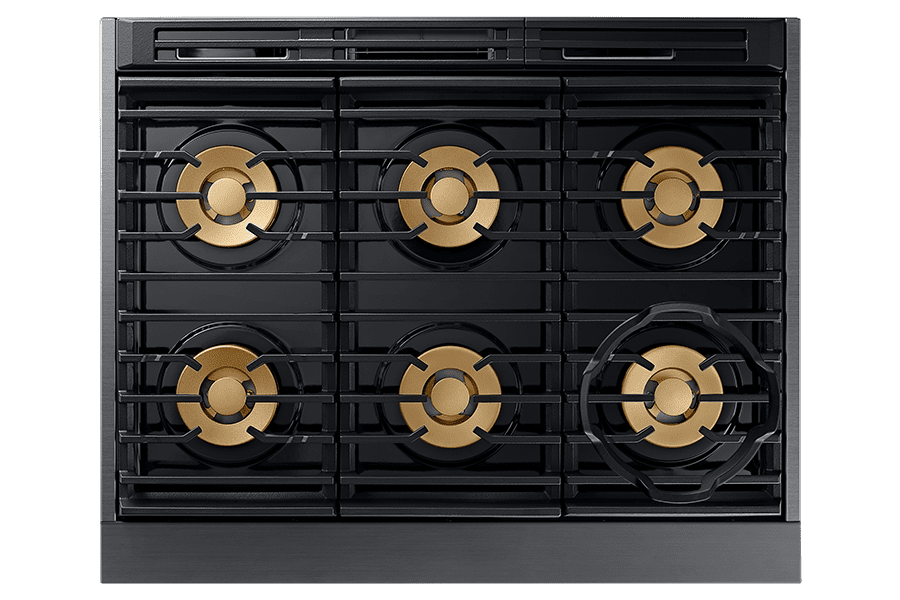 Dacor DOP36M96GPS 36" Pro Gas Range, Silver Stainless Steel, Liquid Propane