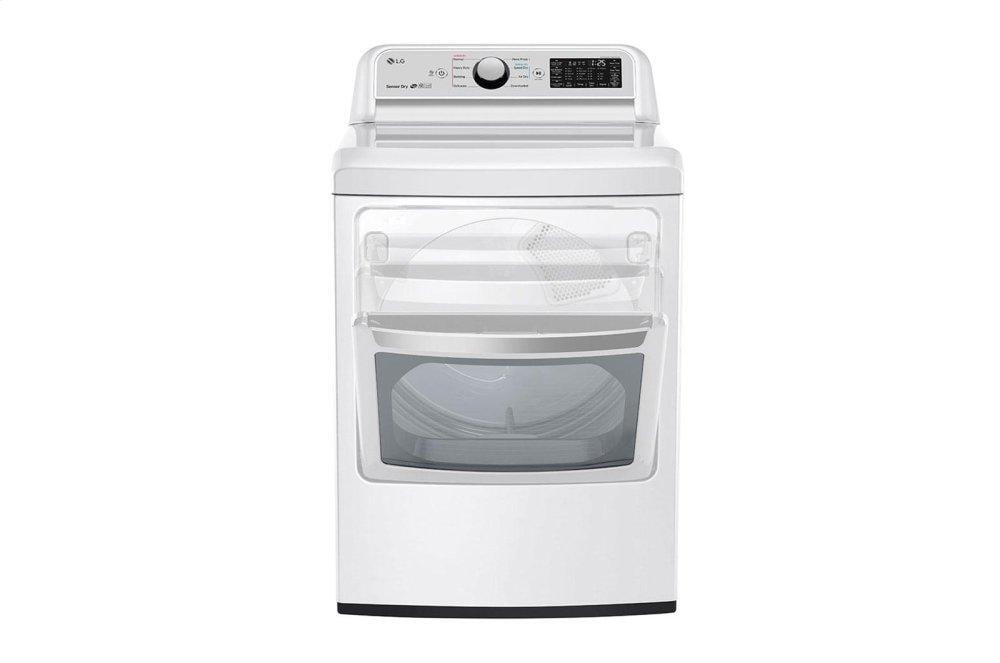 Lg DLE7300WE 7.3 Cu. Ft. Smart Wi-Fi Enabled Electric Dryer With Sensor Dry Technology