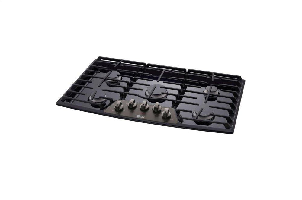 Lg LCG3611BD 36'' Gas Cooktop With Superboil™