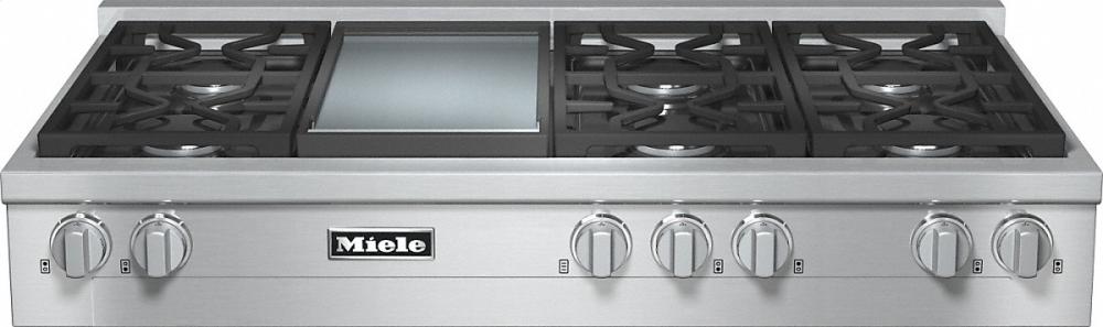 Miele KMR13561LP Kmr 1356-1 G Rangetop With 6 Burners And Griddle For Versatility And Performance - Liquid Propane