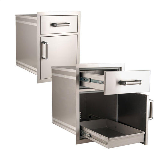 Fire Magic 54018S Medium Pantry Door/Drawer Combo