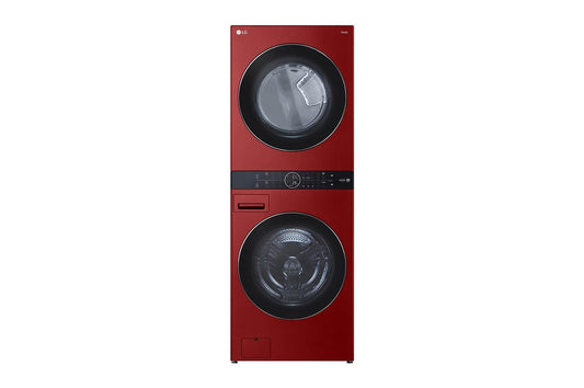 Lg WKEX200HRA Single Unit Front Load Lg Washtower™ With Center Control™ 4.5 Cu. Ft. Washer And 7.4 Cu. Ft. Electric Dryer