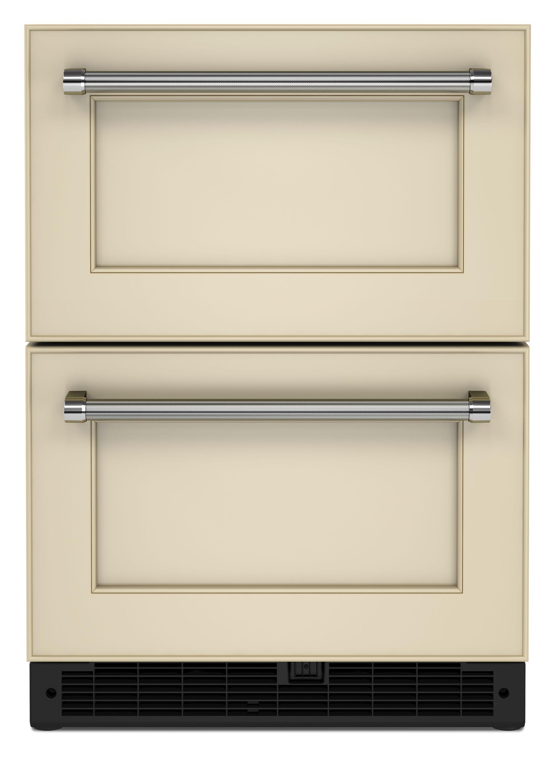 Kitchenaid KUDR204KPA 24" Panel-Ready Undercounter Double-Drawer Refrigerator - Panel Ready Pa
