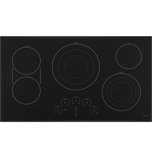 Cafe CEP90361NBB Café 36" Touch-Control Electric Cooktop