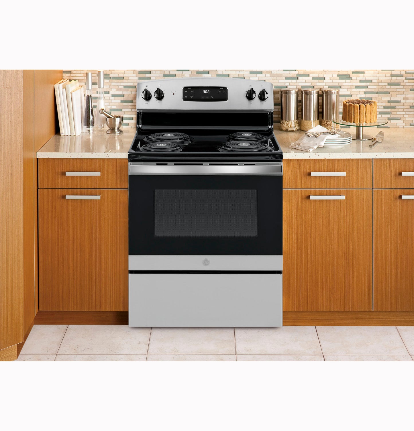 Ge Appliances JBS360RRSS Ge® 30" Free-Standing Electric Range
