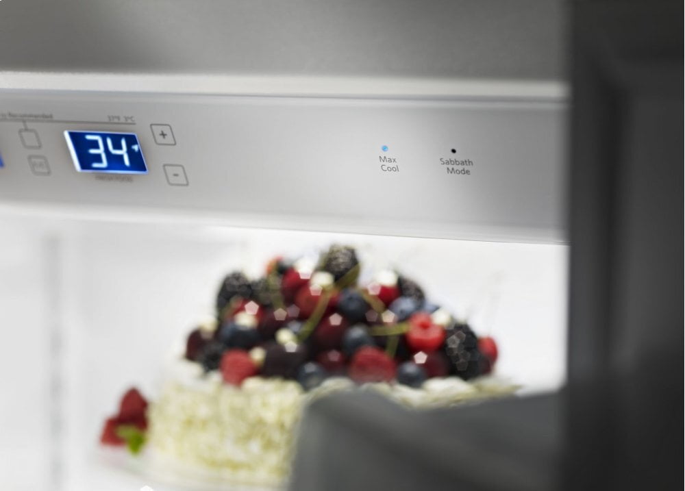 Kitchenaid KBSD618ESS 29.5 Cu. Ft 48-Inch Width Built-In Side By Side Refrigerator - Stainless Steel