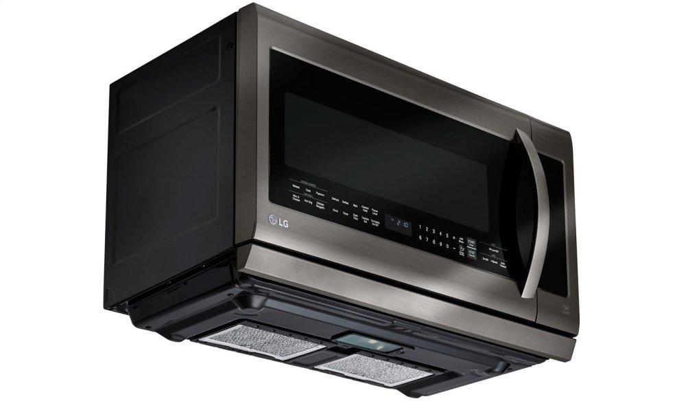 Lg LMHM2237BD Lg Black Stainless Steel Series 2.2 Cu.Ft. Over-The-Range Microwave Oven