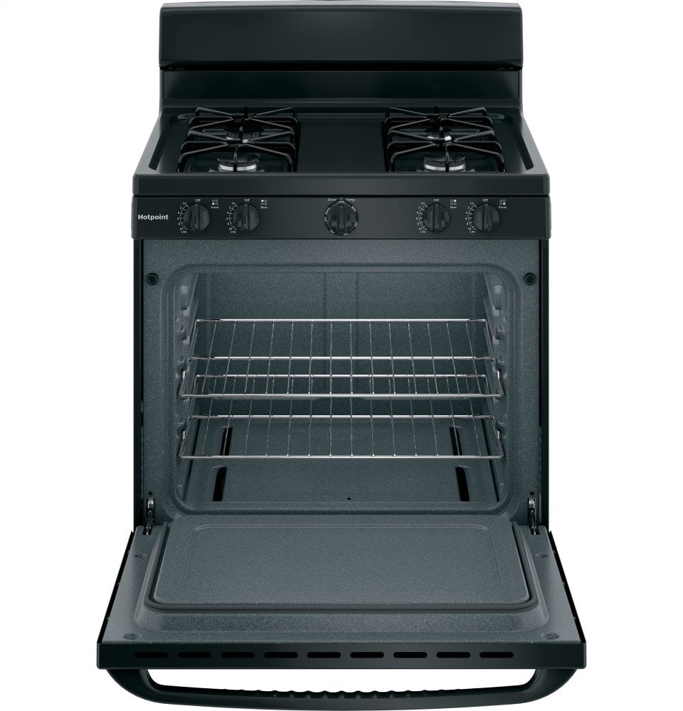 Hotpoint RGBS300DMBB Hotpoint® 30" Free-Standing Gas Range