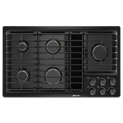Jennair JGD3536GB Black 36"Jx3 Gas Downdraft Cooktop